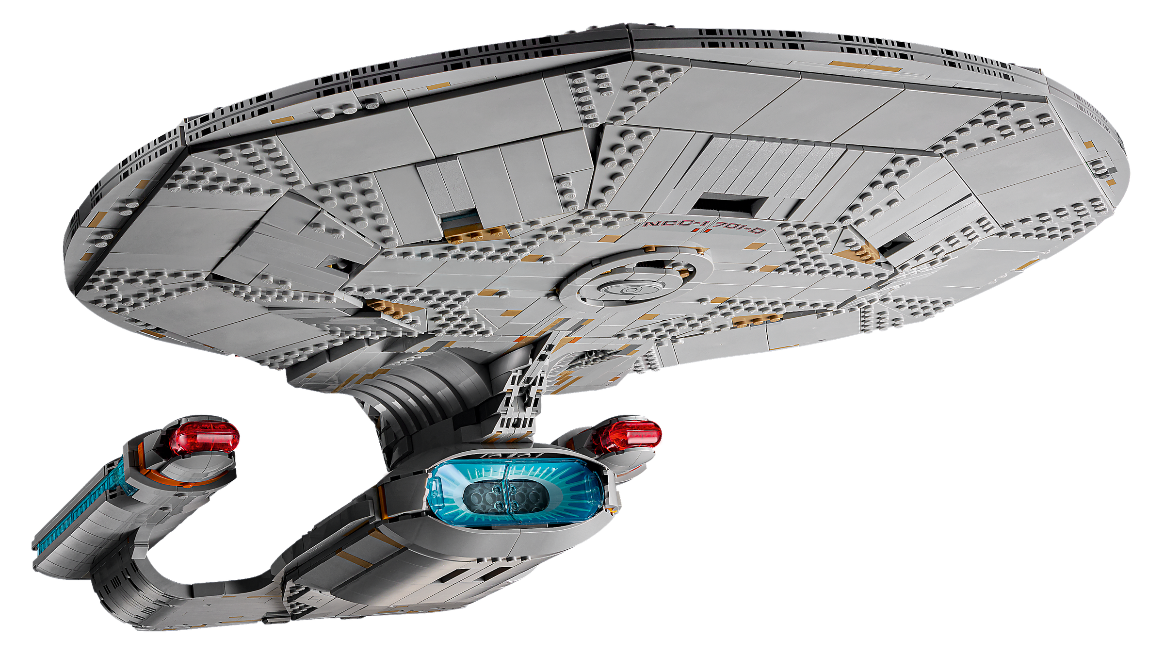 LEGO Star Trek : U.S.S. Enterprise NCC-1701-D 10356, vue officielle du set