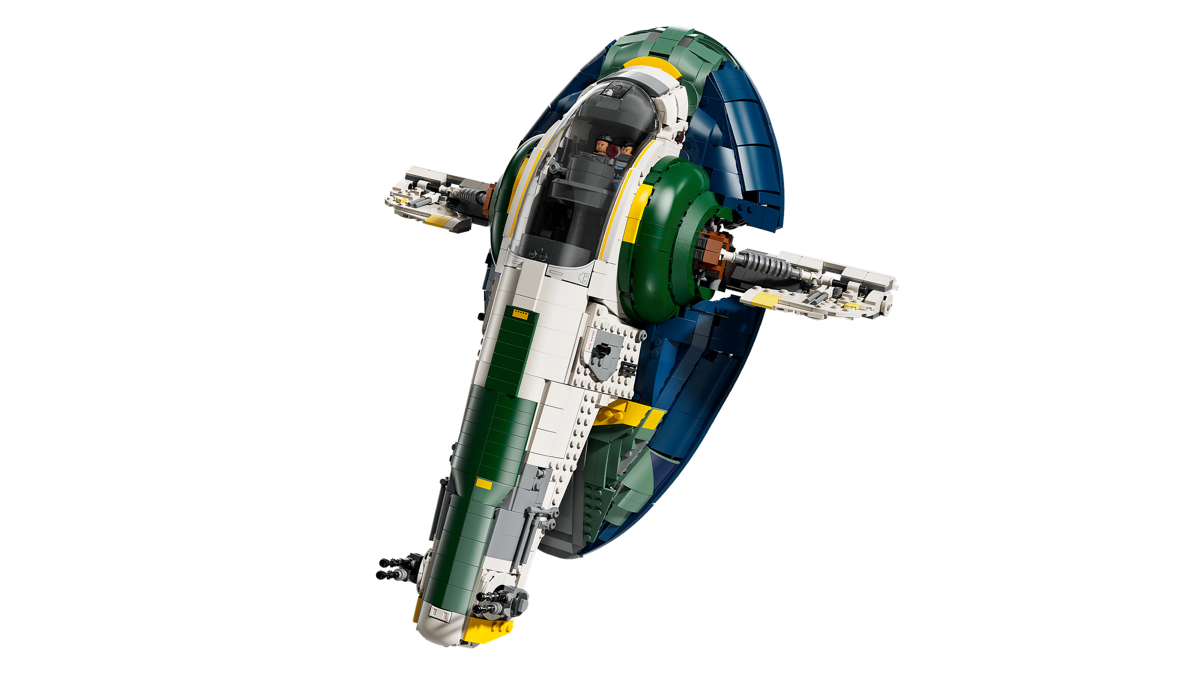 LEGO Le vaisseau de classe Firespray de Jango Fett 75409, vue officielle du set
