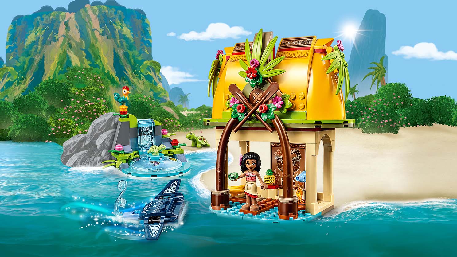 LEGO 43183 Disney Moana's Home Island FREE SHIPPING