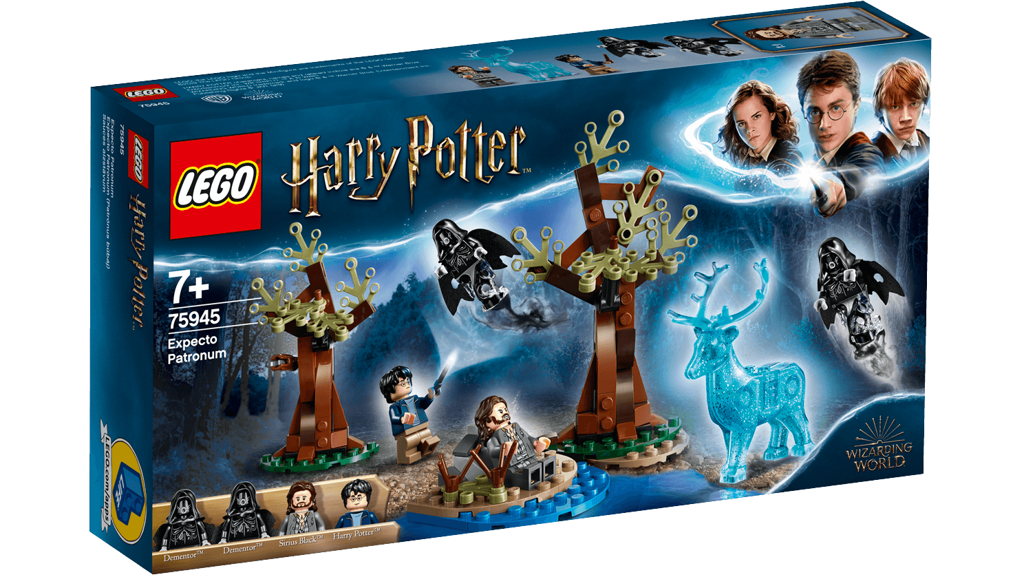 Patronum hp174 brandneu Lego® Harry Potter™ Figur Sirius Black aus 75945 Exp 