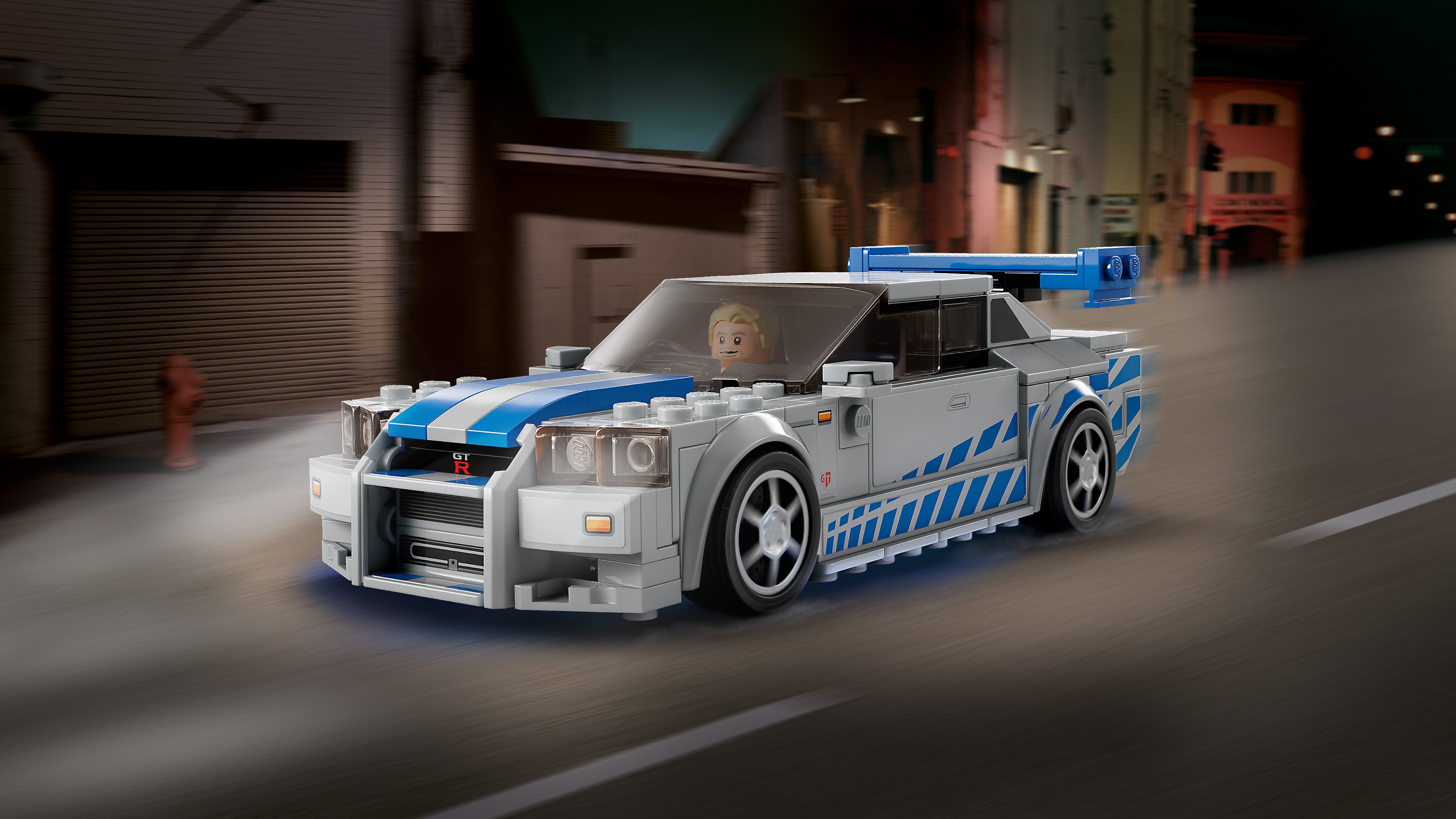 LEGO Nissan Skyline R34 GTR Build Tutorial 