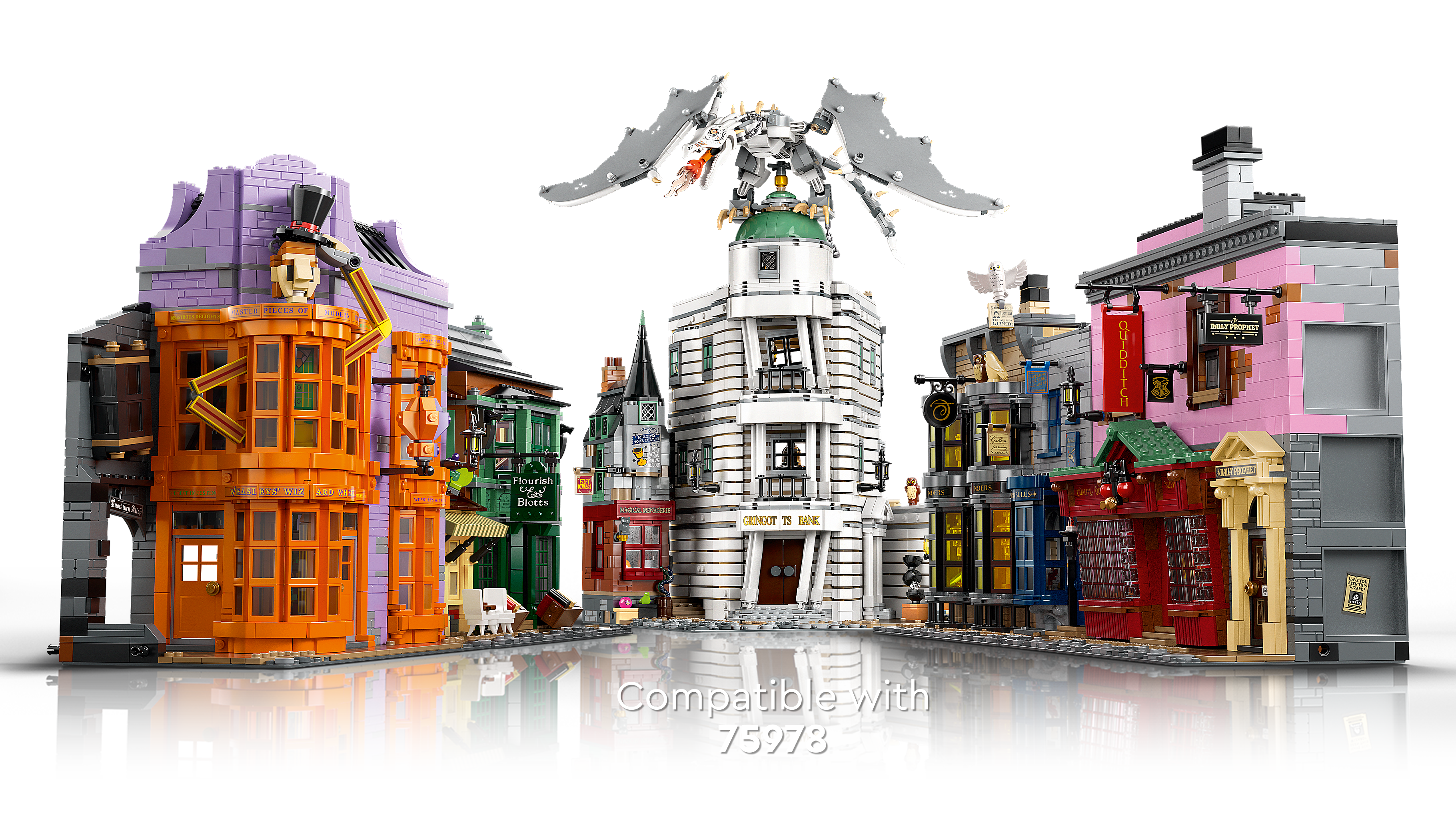 Gringotes, o Banco dos Bruxos – Edição de Colecionador 76417 - Conjuntos  LEGO® Harry Potter™ e Animais Fantásticos™ -  para crianças