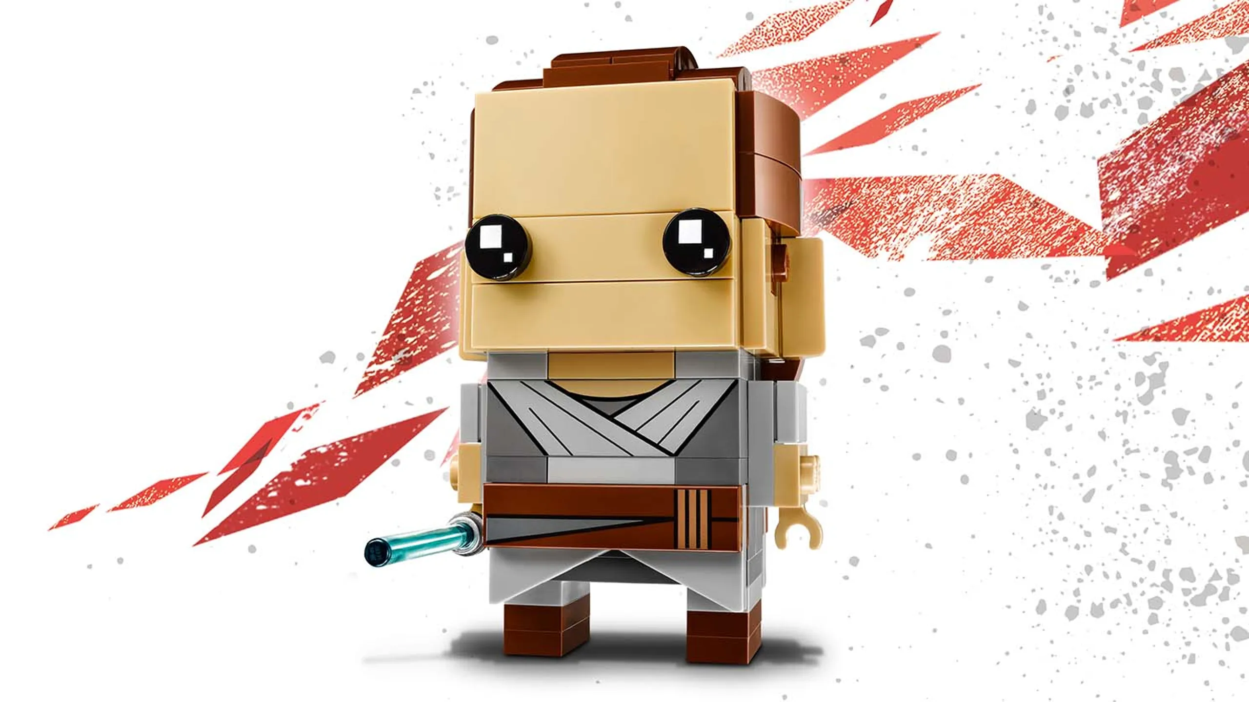 LEGO Brickheadz Rey - 41603 - Build the Brickheadz version of the Star Wars character Rey.