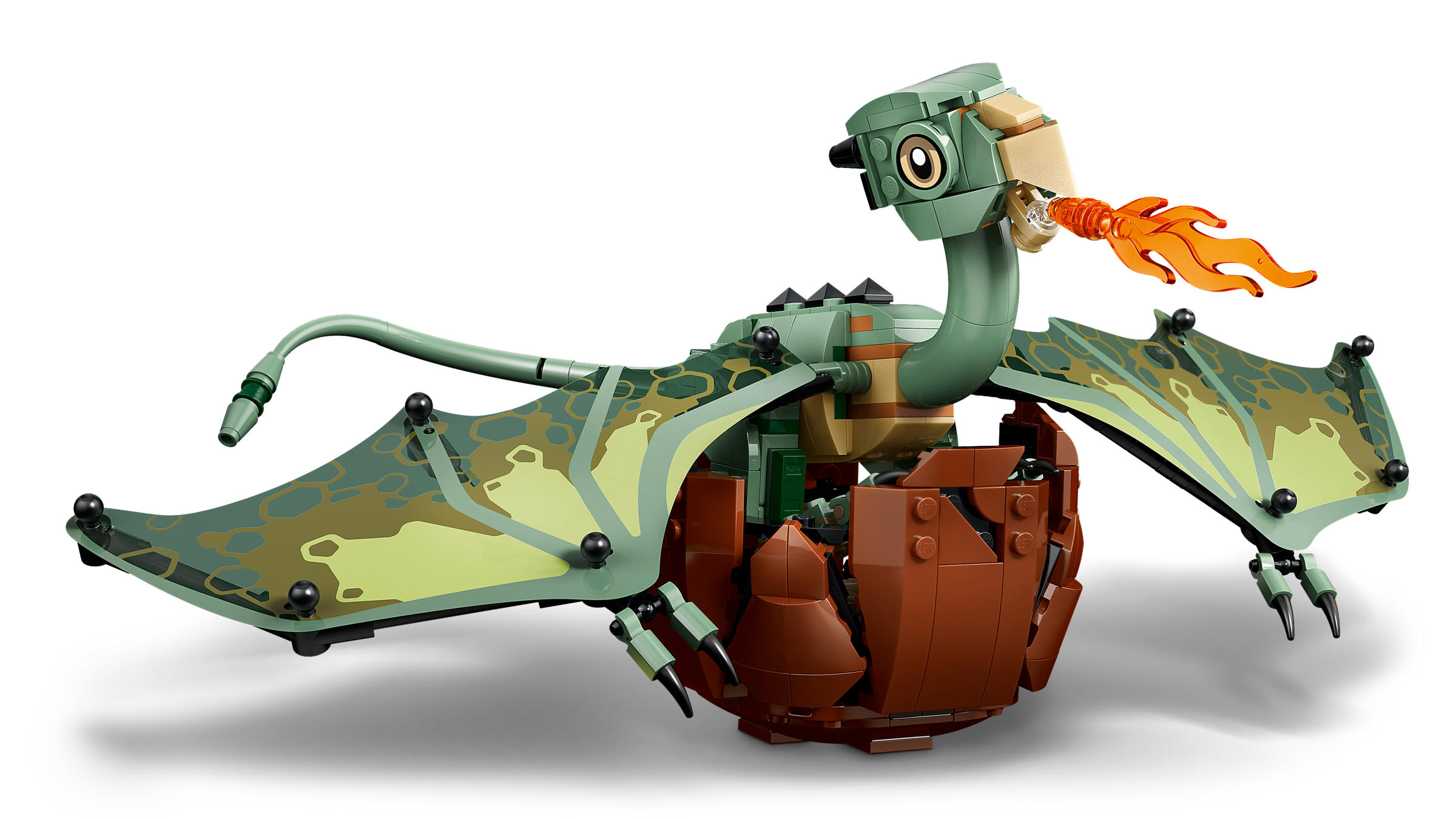 LEGO Norbert : le bébé dragon de Hagrid 76477, vue officielle du set