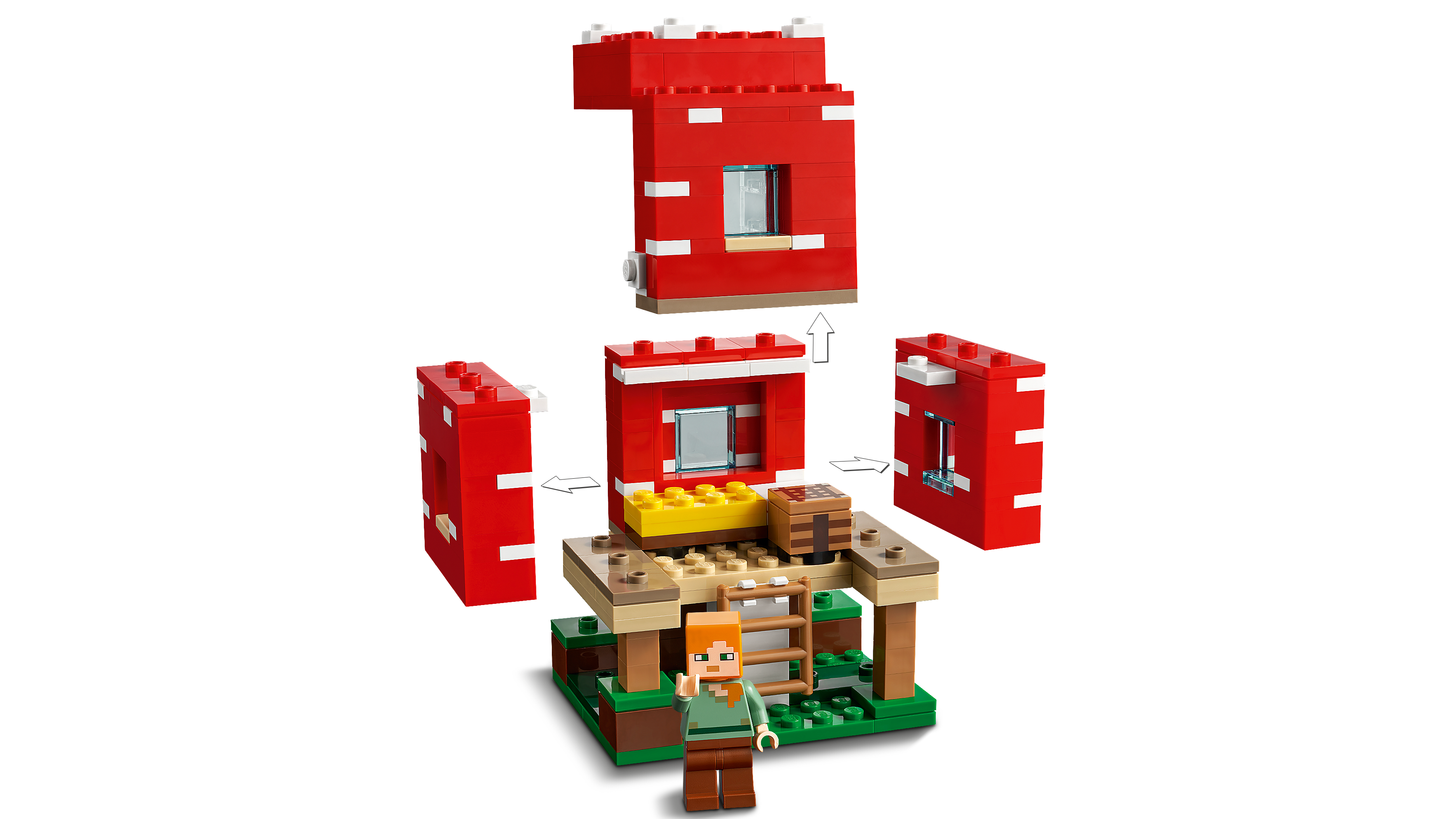 キノコハウス 21179 - レゴ®マインクラフト セット - LEGO.comキッズ