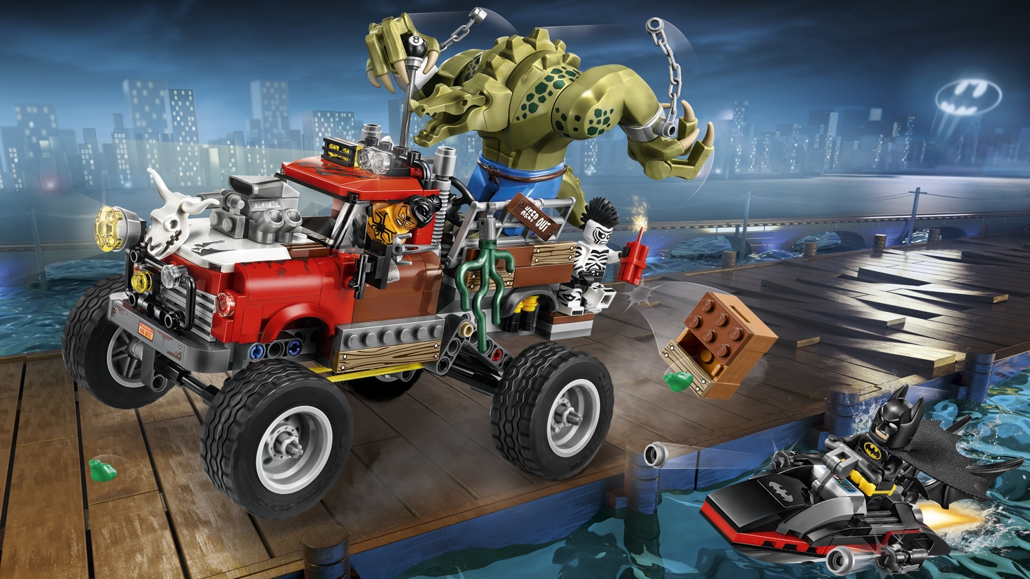 Killer Croc™ Tail-Gator 70907 - LEGO® Batman™ Sets - LEGO.com for kids