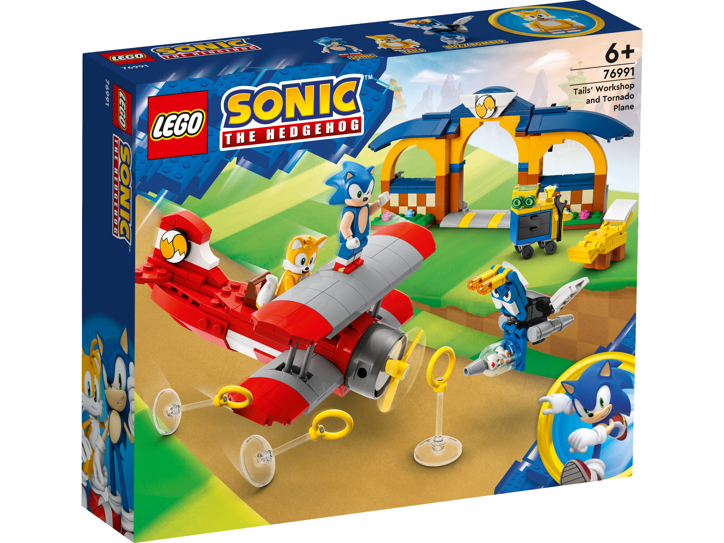 LEGO® Sonic the Hedgehog™ Tails' Workshop and Tornado Plane 76991 (376 –  GOODIES FOR KIDDIES