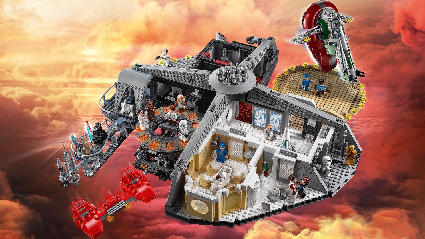 Boven hoofd en schouder aanwijzing controller Betrayal at Cloud City™ 75222 - LEGO® Star Wars™ Sets - LEGO.com for kids