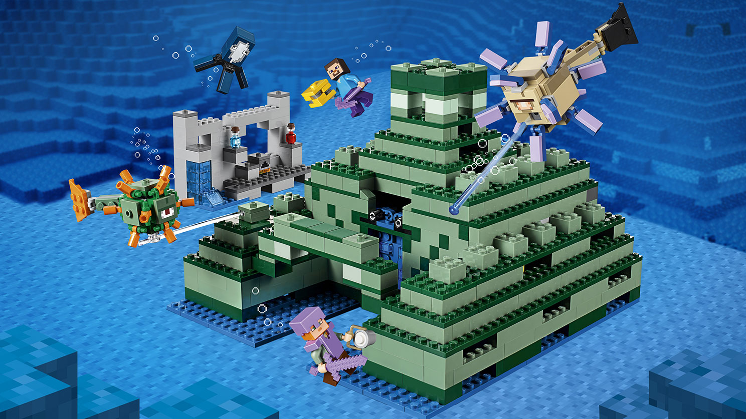 マインクラフト　レゴ　海底神殿　21136 その他 おもちゃ おもちゃ・ホビー・グッズ 新品
