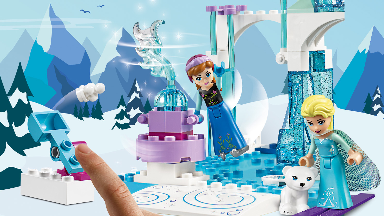 LEGO Disney Anna & Elsa's Frozen Playground 10736 for sale online