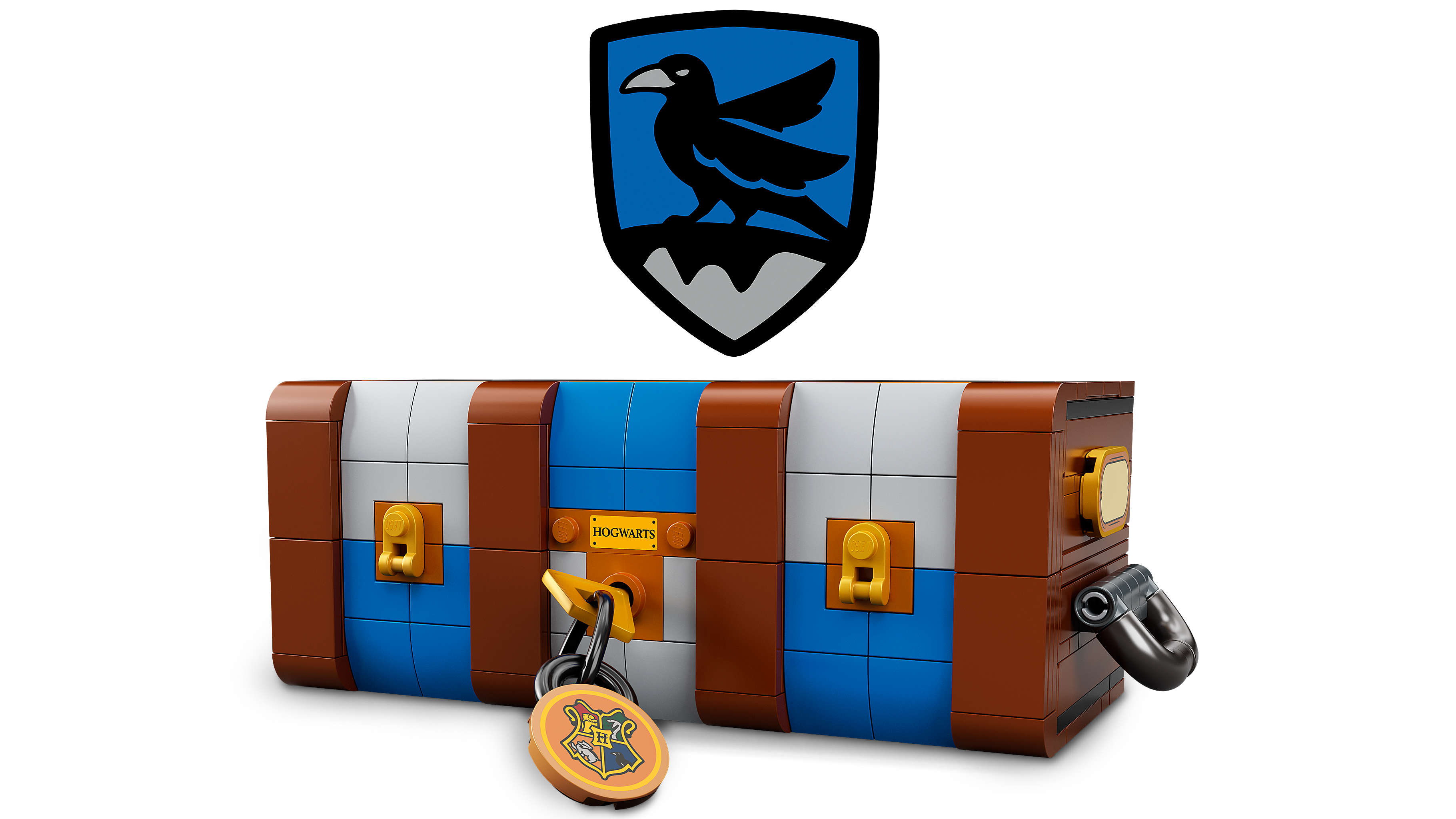 LEGO Harry Potter Hogwarts Magical Trunk, Luggage Set, Building Toy Idea  for Kids, Customizable Toy, Girls & Boys with Movie Minifigures and House