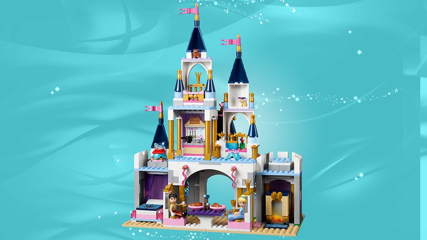41154 for sale online Lego Disney Princess Cinderella's Dream Castle 