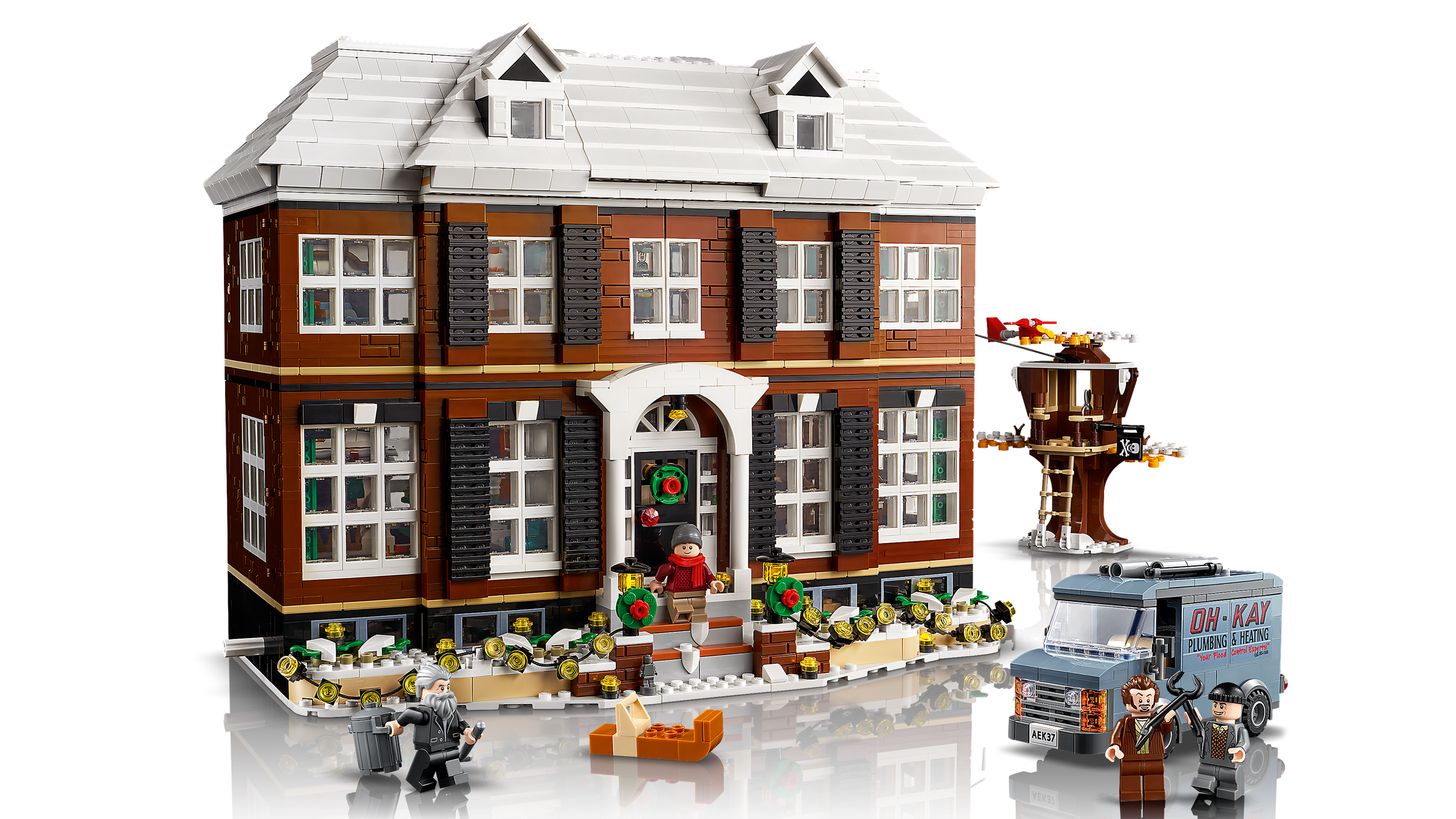 LEGO Maman, j’ai raté l’avion ! 21330, vue officielle du set