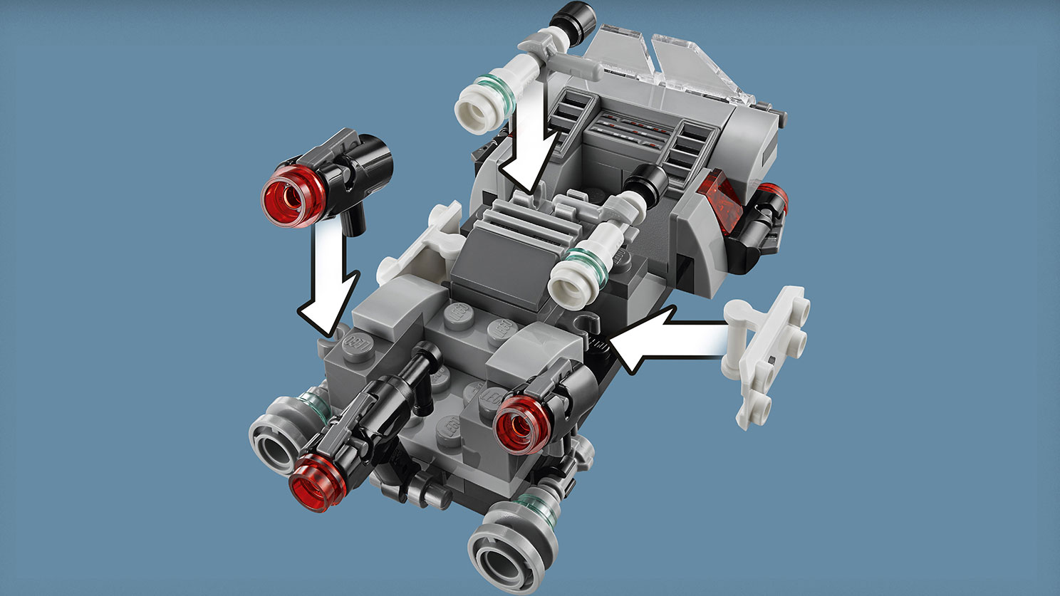 Embrión vender Y equipo Pack de Batalla: Deslizador de transporte de la Primera Orden 75166 - Sets  LEGO® Star Wars™ - LEGO.com para niños