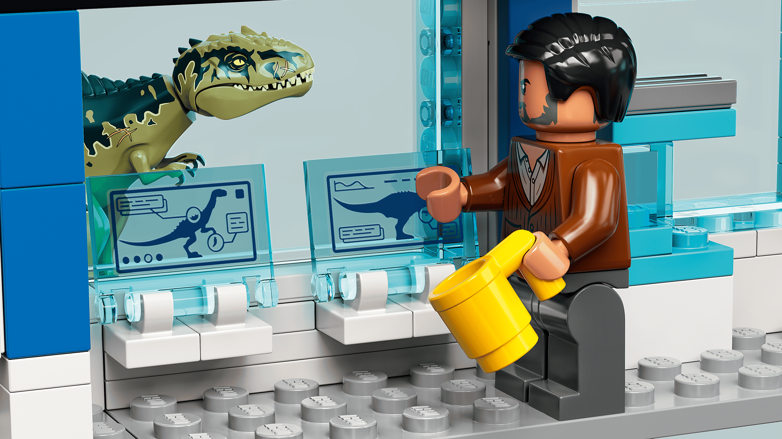 ギガノトサウルスとテリジノサウルスの猛攻撃 - ビデオ - LEGO.comキッズ