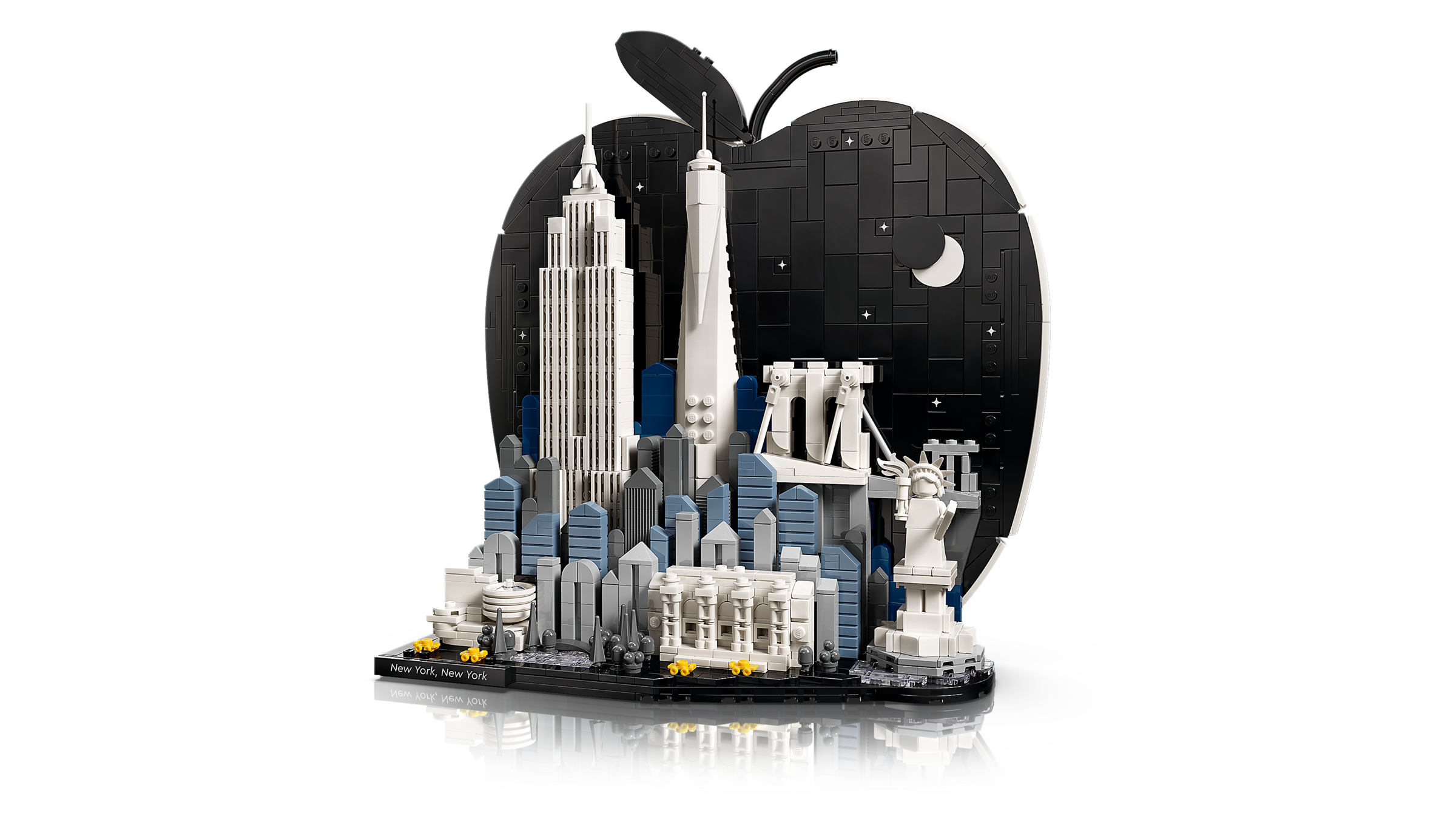 LEGO New York, la grosse pomme 21066, vue officielle du set