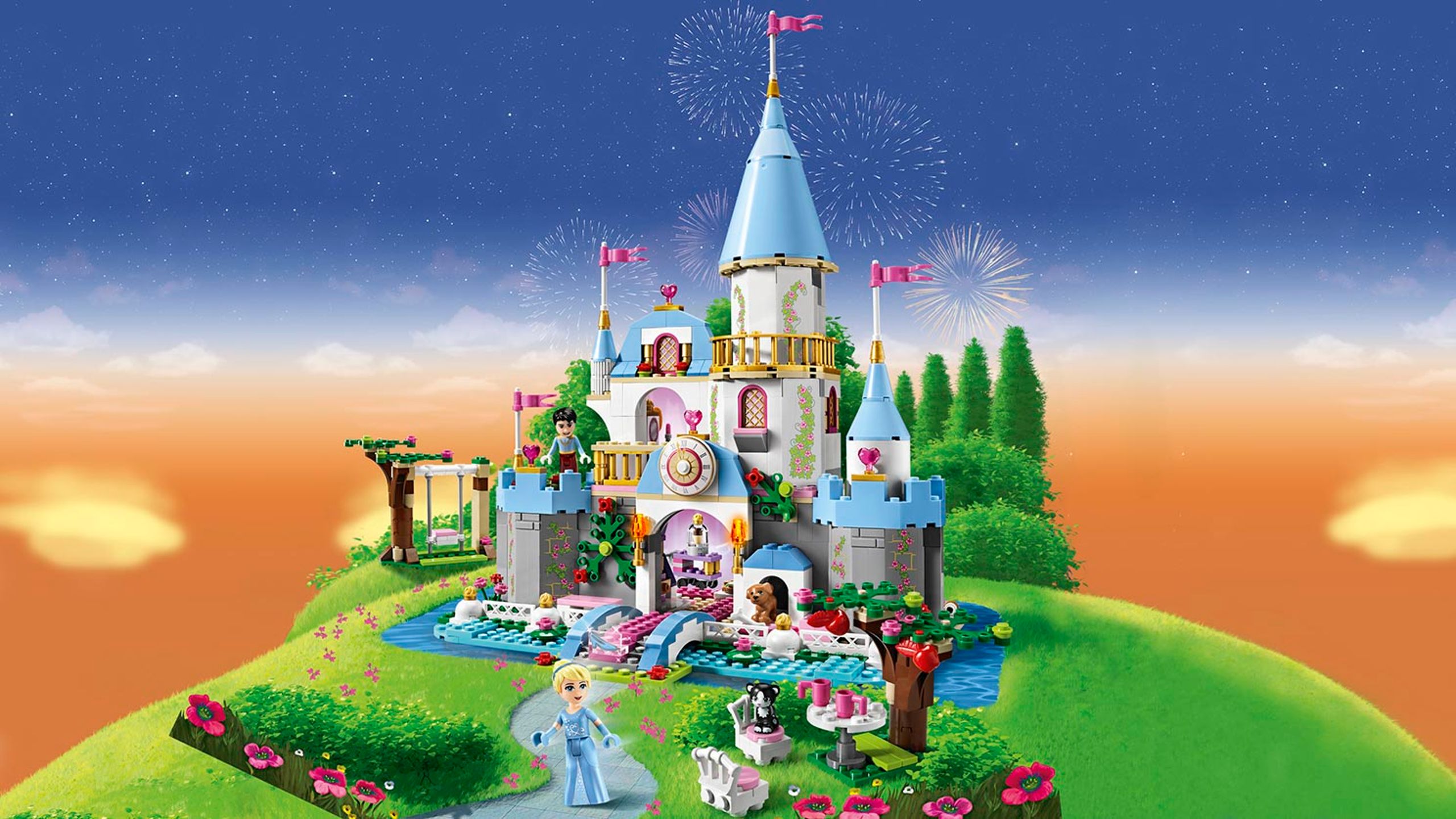 シンデレラの城 - ビデオ - LEGO.comキッズ