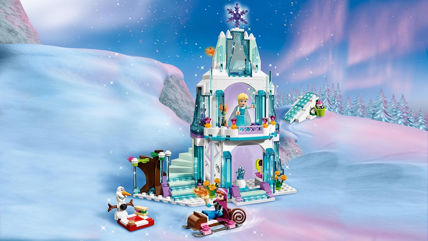 Elsa's Ice Castle 41062 - | Disney Sets - LEGO.com for kids