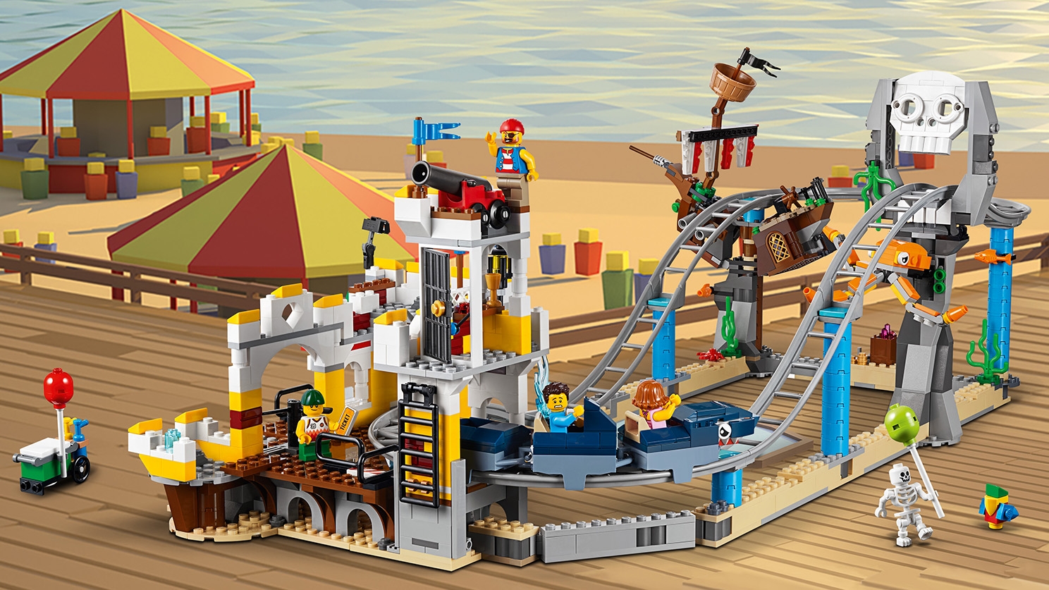 lego 31084 creator pirate roller coaster
