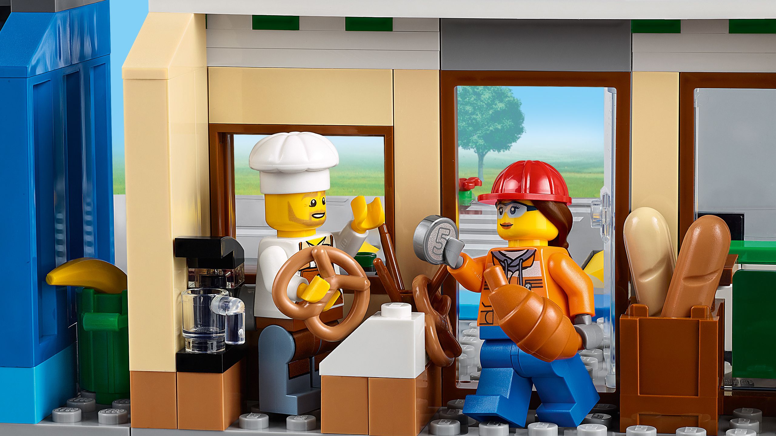 Einkaufsstraße mit Geschäften - Videos - LEGO.com für Kinder
