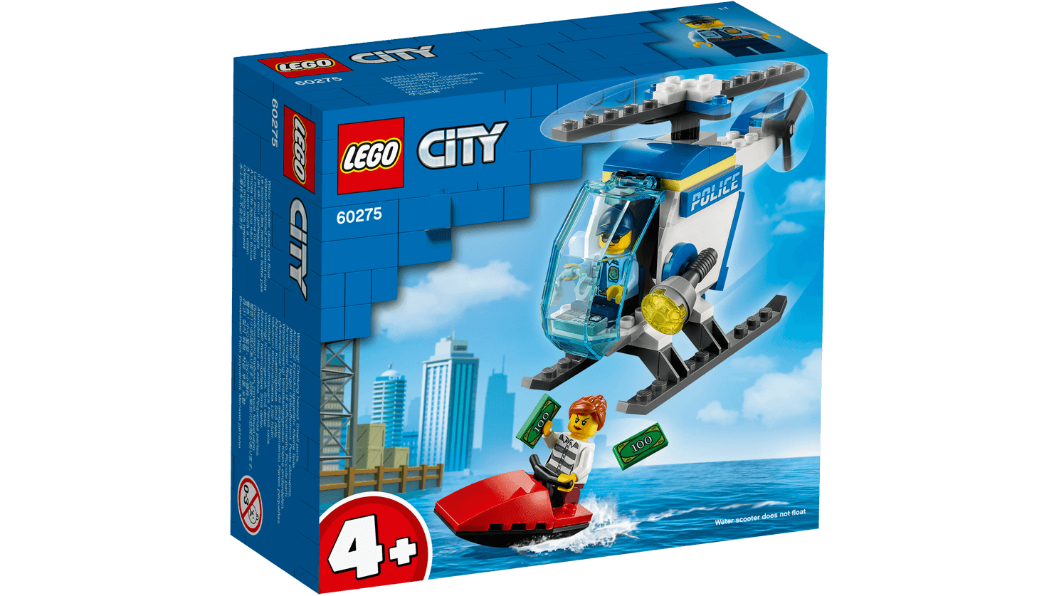 ポリスヘリコプター レゴ シティ セット Lego Comキッズ