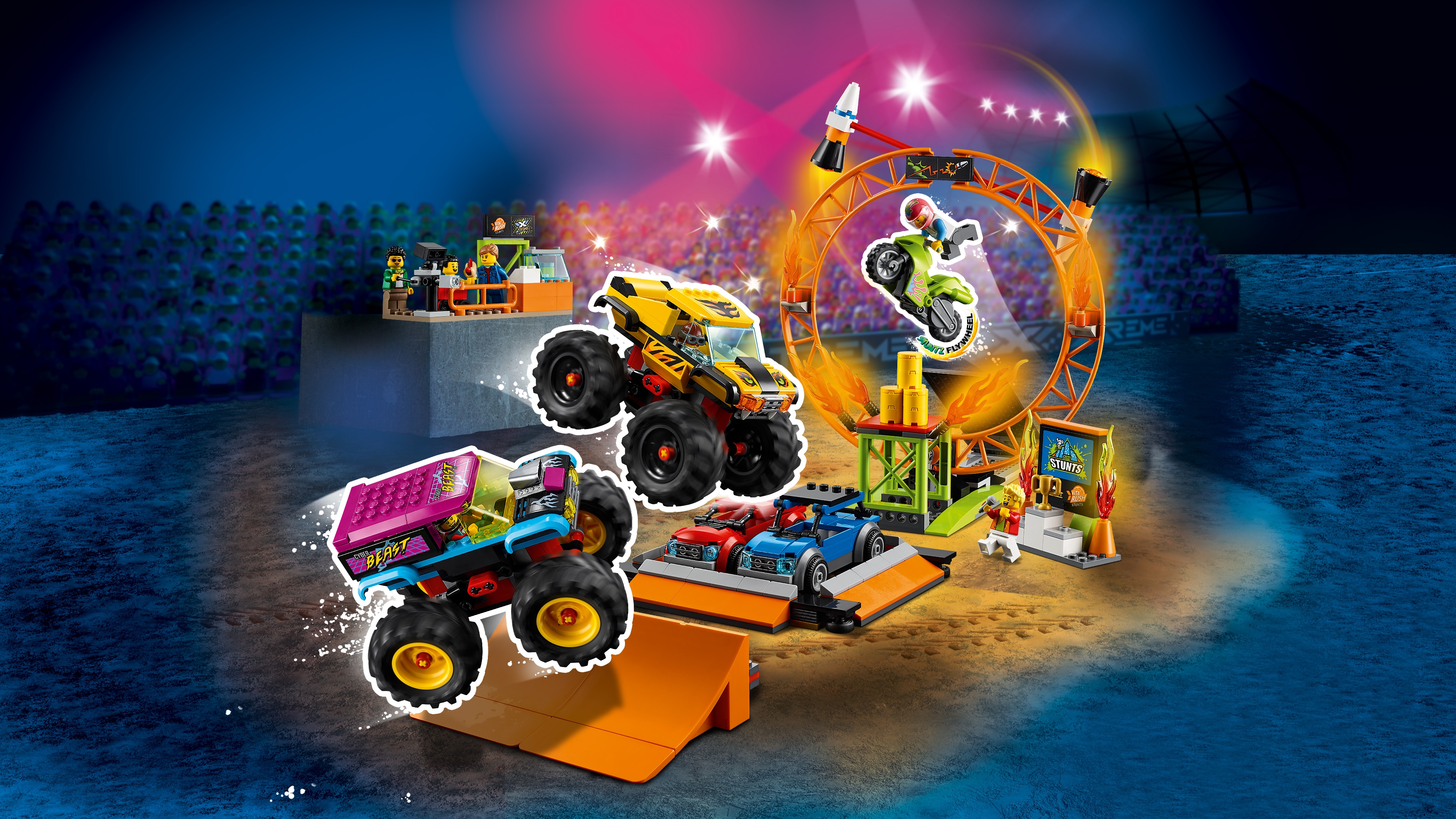 - 60295 Show Sets LEGO.com LEGO® City for Stunt - kids Arena