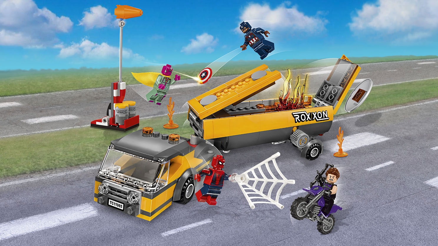 Spekulerer Layouten Forbindelse Tanker Truck Takedown 76067 - LEGO® Marvel Sets - LEGO.com for kids