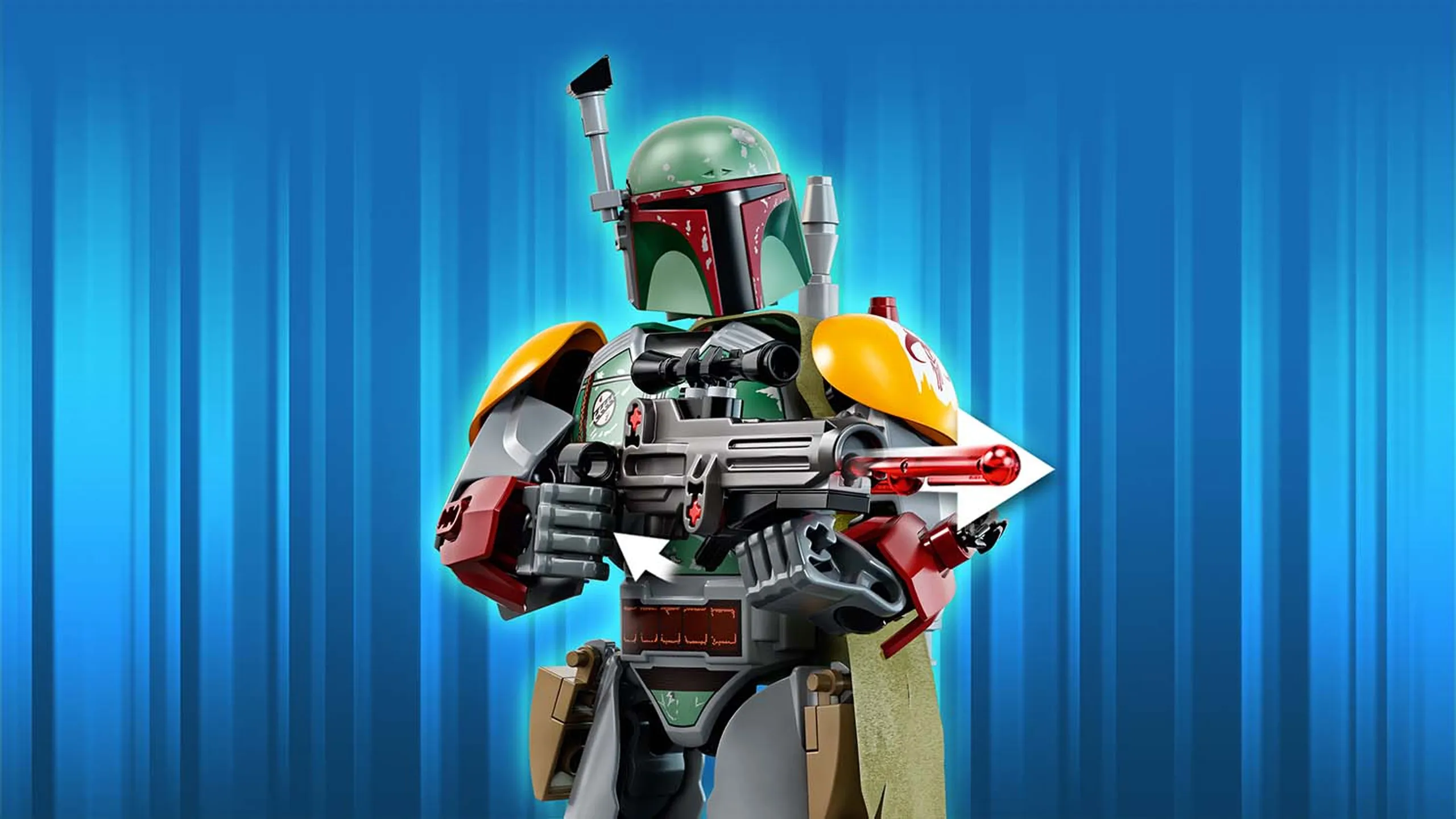 75533 - LEGO Star Wars - Boba Fett™ - Buildable Figure, Blaster Rifle, Jet Pack