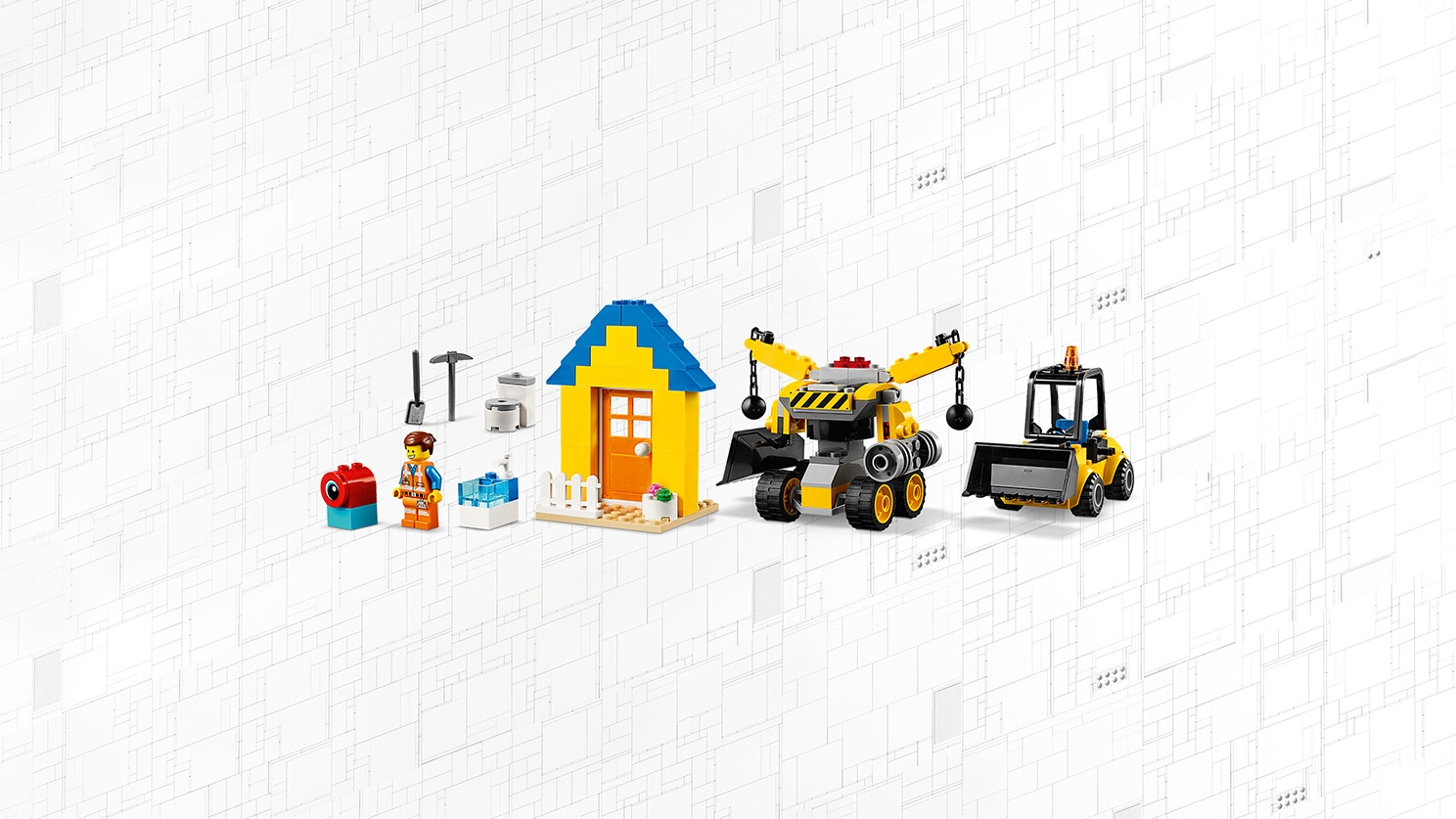 Emmets Bauarbeiter-Weste 853869, THE LEGO® MOVIE 2™