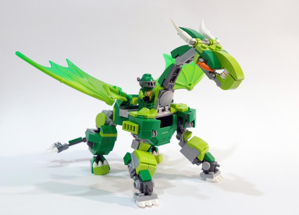 lego nexo knights dragon