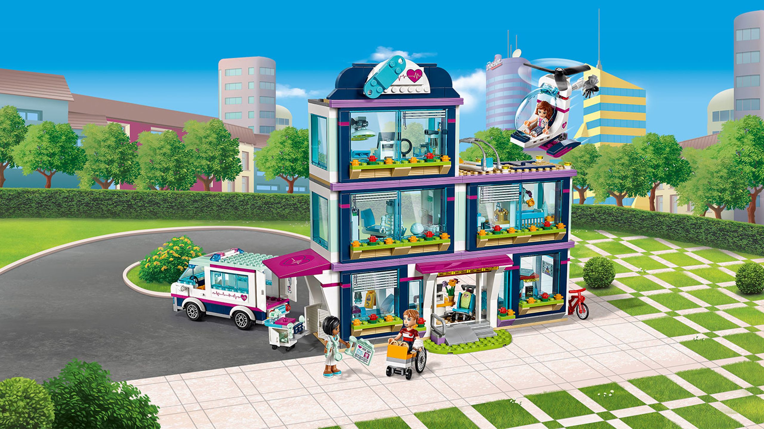 ハートレイクシティ病院 - ビデオ - LEGO.comキッズ