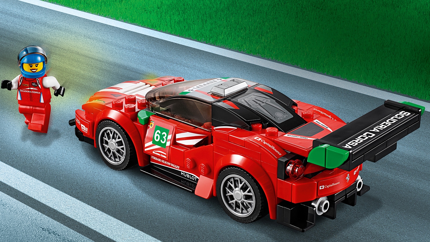 Ferrari 488 GT3 “Scuderia Corsa” 75886 - LEGO® Speed Champions Sets - LEGO.com  for kids
