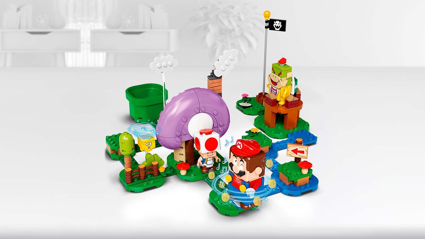for sale online 77907 Lego Super Mario Toad's Special Hideaway Expansion Set