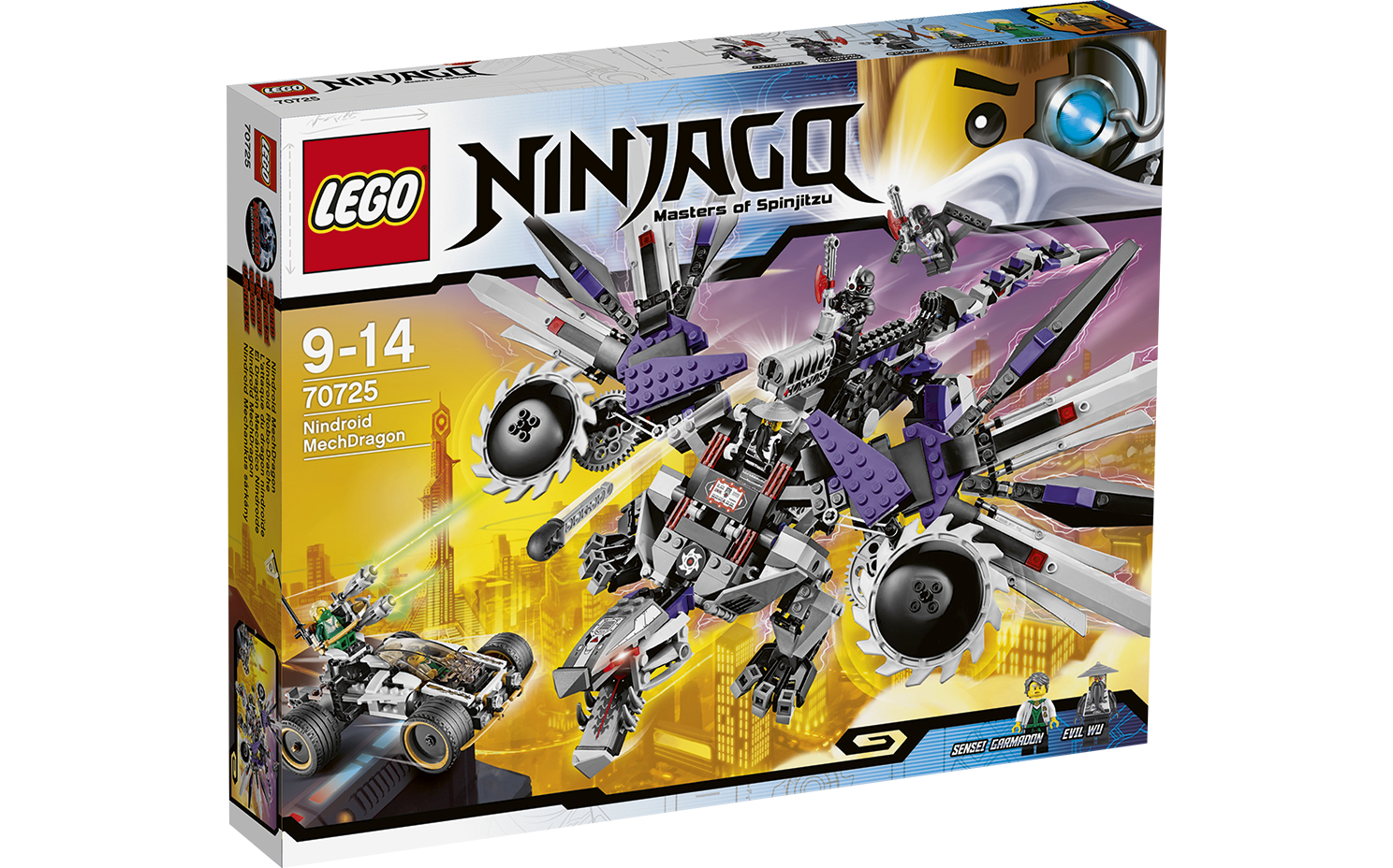 Lego Ninjago Nindroid with Weapon Techno sense Limited Edition Ninja Polybag