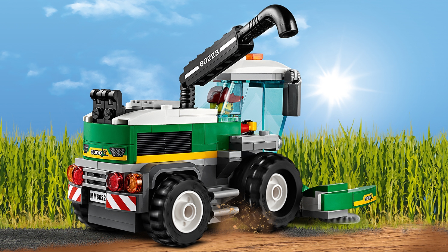 収穫トラクターと輸送車 60223 - レゴ®シティ セット - LEGO.comキッズ