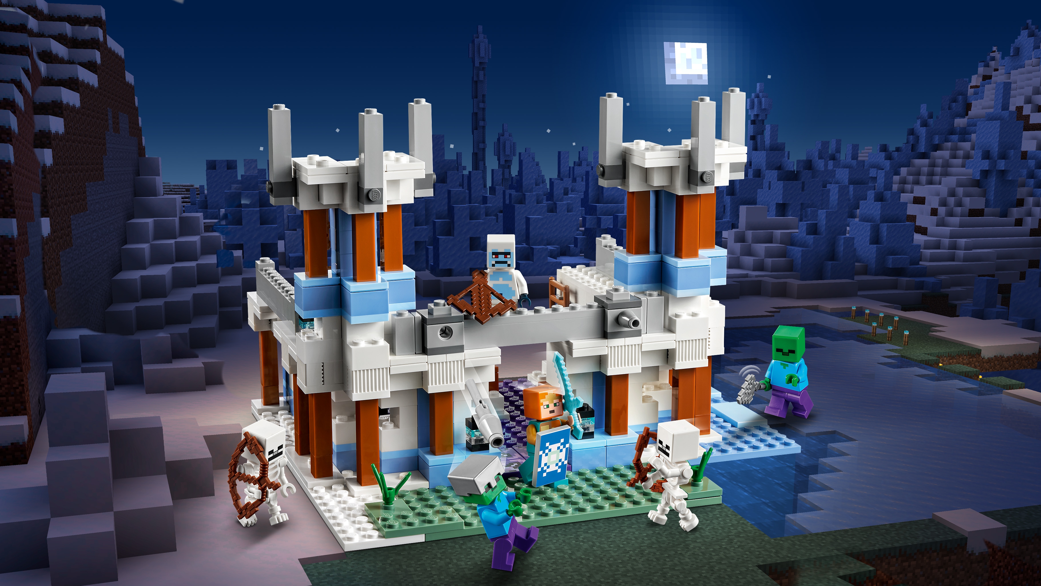 氷の城 21186 - レゴ®マインクラフト セット - LEGO.comキッズ