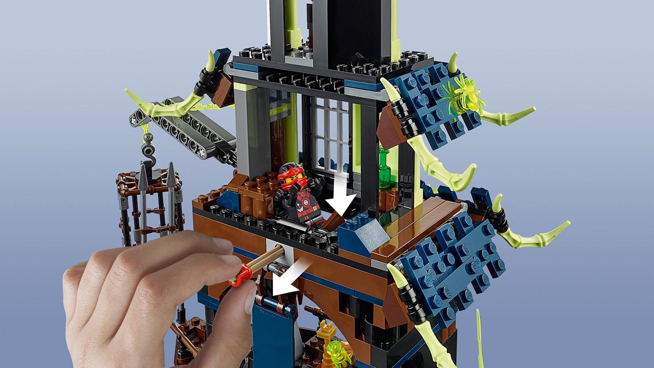 レゴLEGO70732スティークス ゴースト屋敷ニンジャゴー