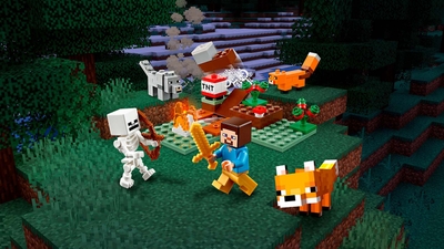 The Taiga Adventure - LEGO® Minecraft™ LEGO.com for kids