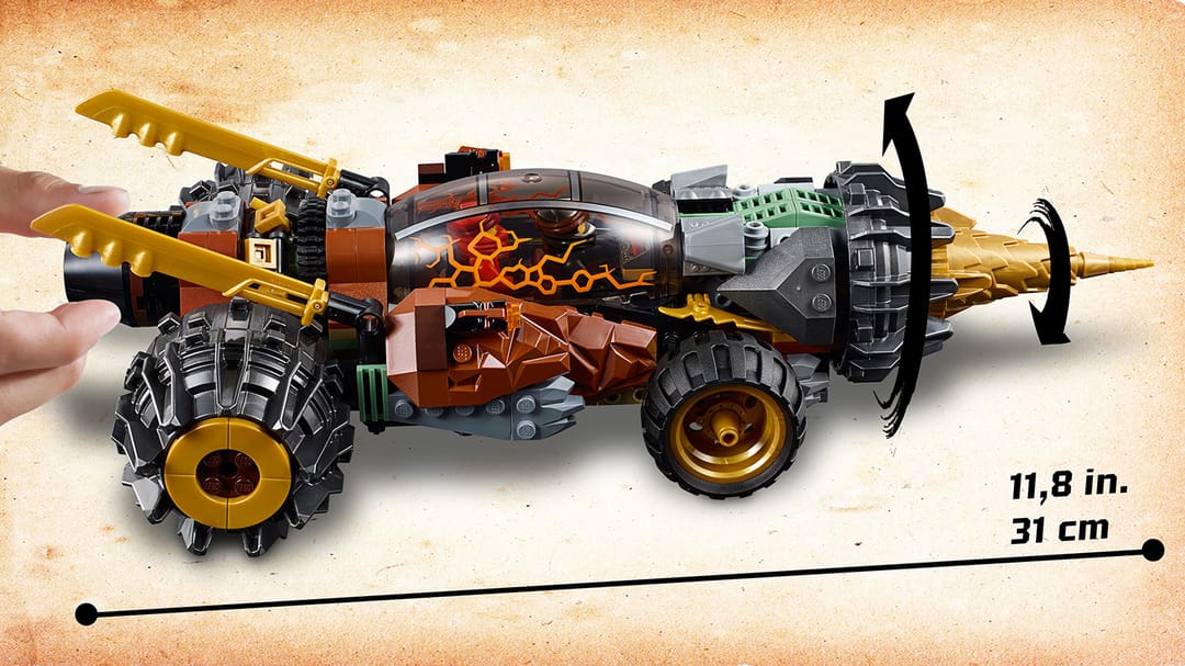 Cole's Earth Driller - Videos - LEGO.com for kids