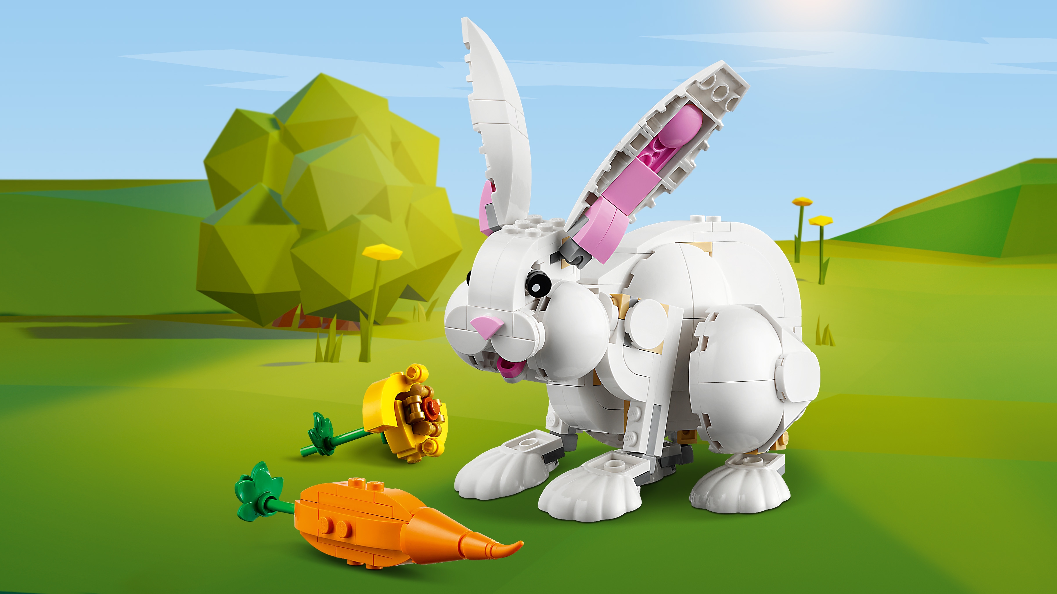 Weißer Hase 31133 LEGO® Creator – Sets - LEGO.com für Kinder