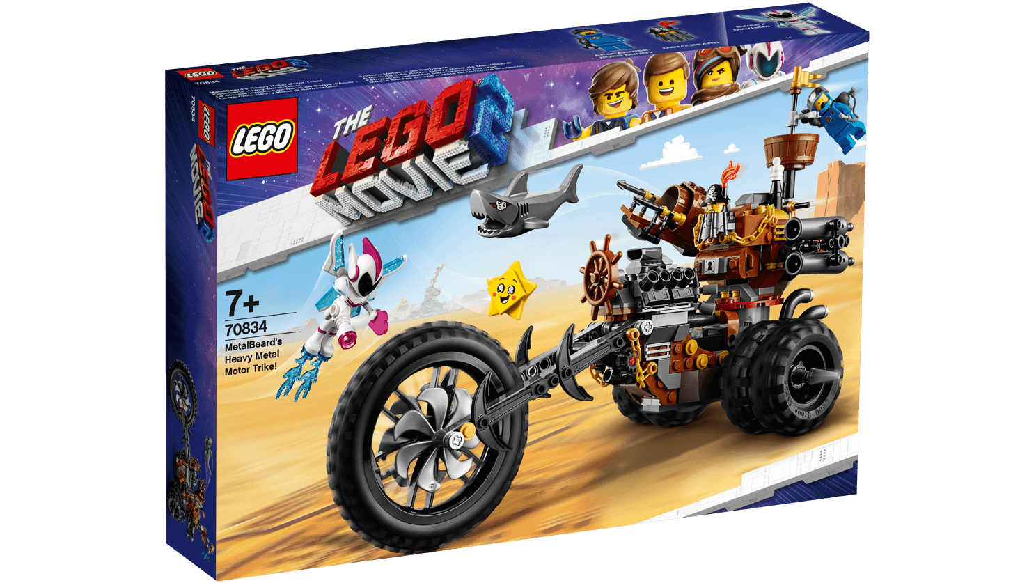 ロボヒゲのヘビーメタル モータートライク 704 レゴ ムービー 2 セット Lego Comキッズ