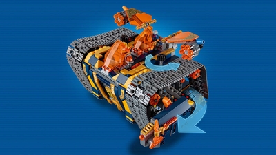 forhistorisk Geologi Snestorm Axl's Rolling Arsenal 72006 - LEGO® NEXO KNIGHTS™ Sets - LEGO.com for kids