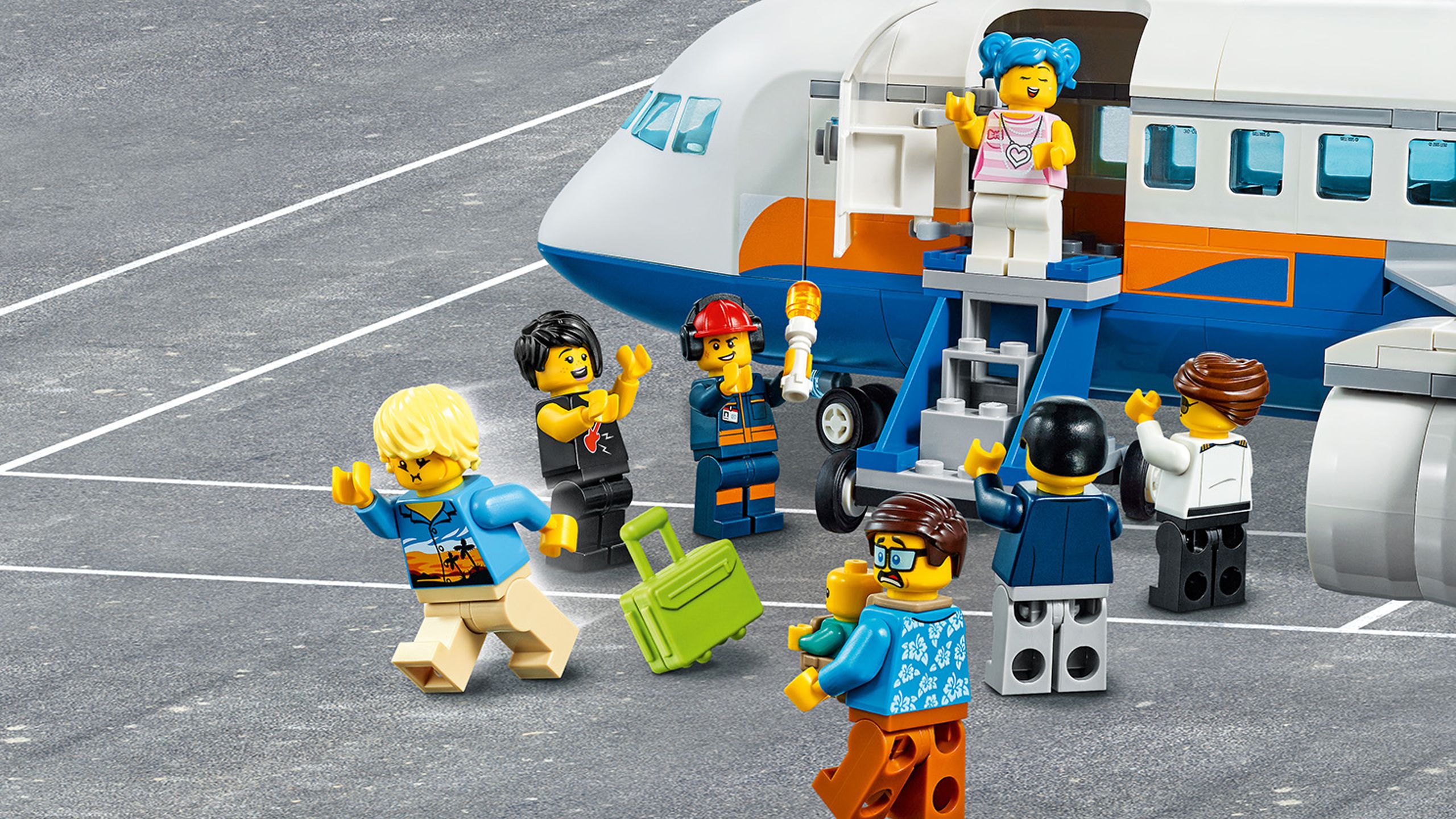 パッセンジャー エアプレイン - ビデオ - LEGO.comキッズ