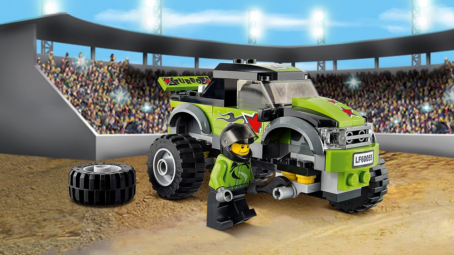 Efternavn lave mad Skur Monster Truck 60055 - LEGO® City Sets - LEGO.com for kids