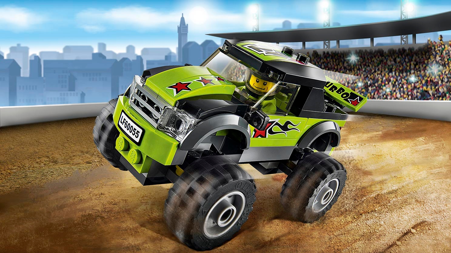 Efternavn lave mad Skur Monster Truck 60055 - LEGO® City Sets - LEGO.com for kids