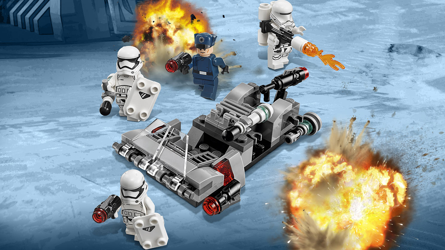 Embrión vender Y equipo Pack de Batalla: Deslizador de transporte de la Primera Orden 75166 - Sets  LEGO® Star Wars™ - LEGO.com para niños