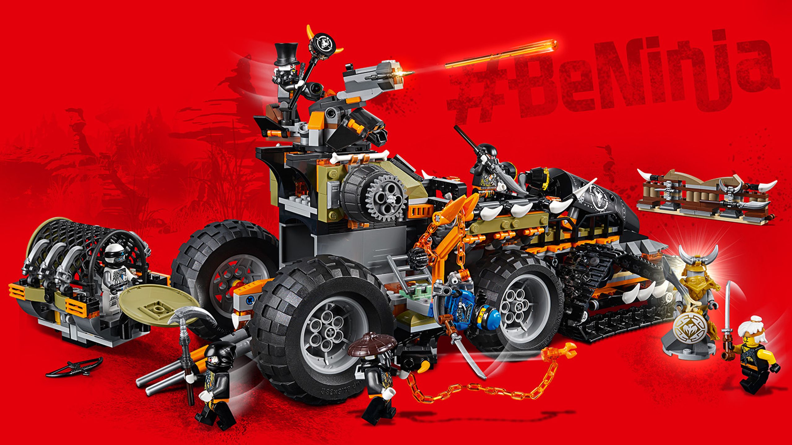 ハンティング・デスストライカー - ビデオ - LEGO.comキッズ