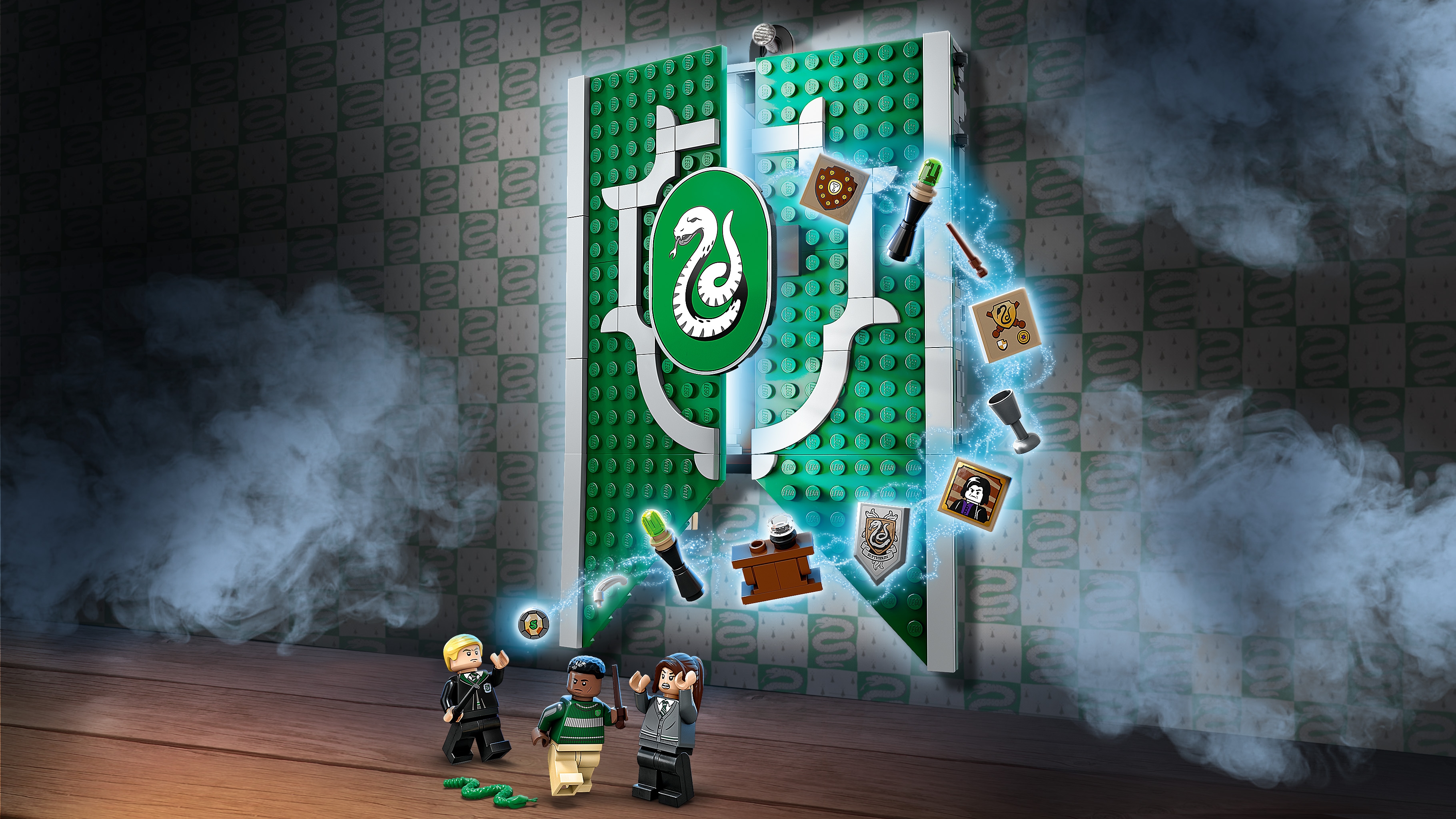 for - kids House Banner Slytherin™ Videos - LEGO.com