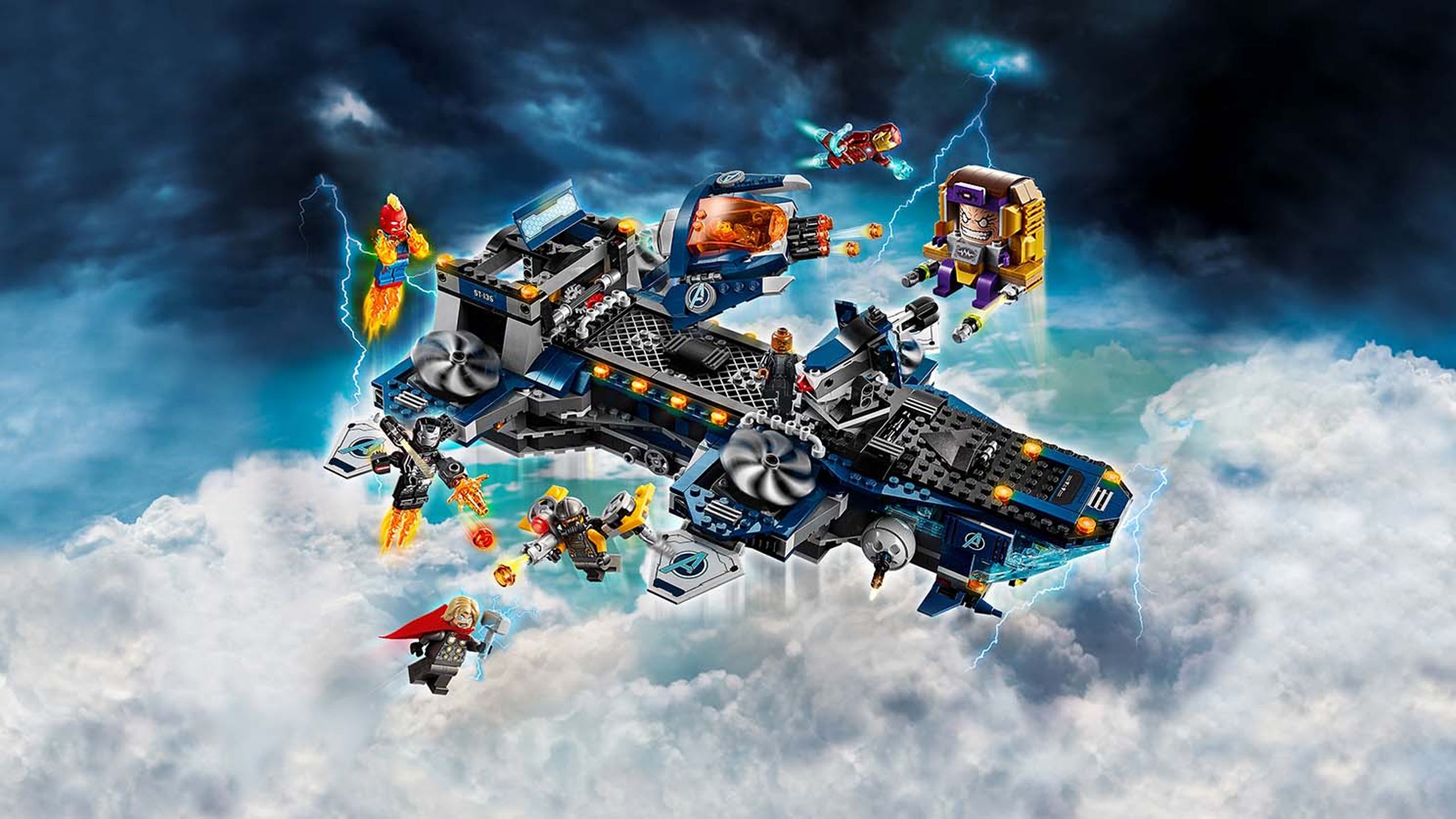 アベンジャーズ ヘリキャリア - ビデオ - LEGO.comキッズ