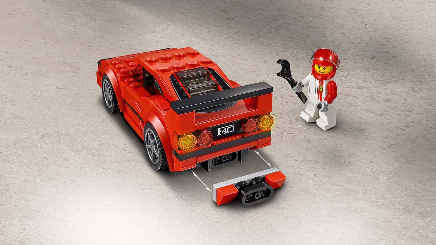 フェラーリ F40 コンペティツィオーネ - ビデオ - LEGO.comキッズ